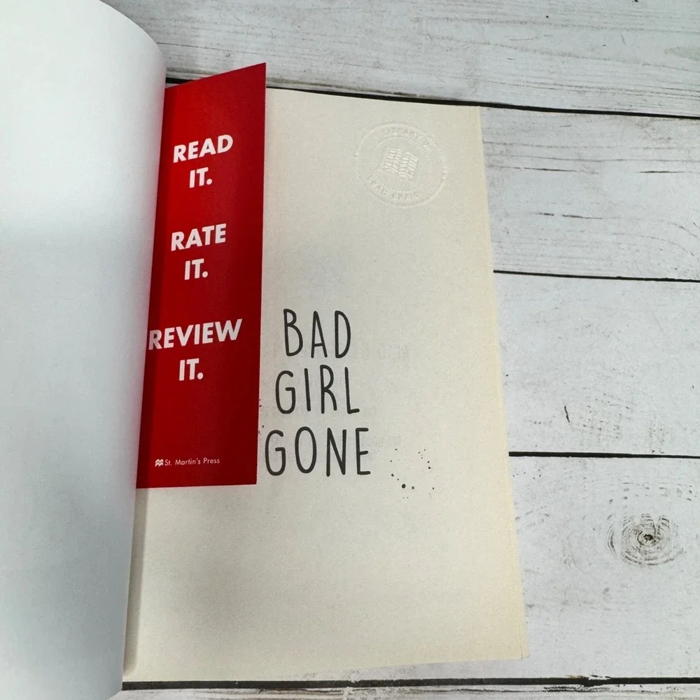 Bad‎ Girl Gone Temple Mathews ARC Advance Uncorrected Proof 2017 Paperback